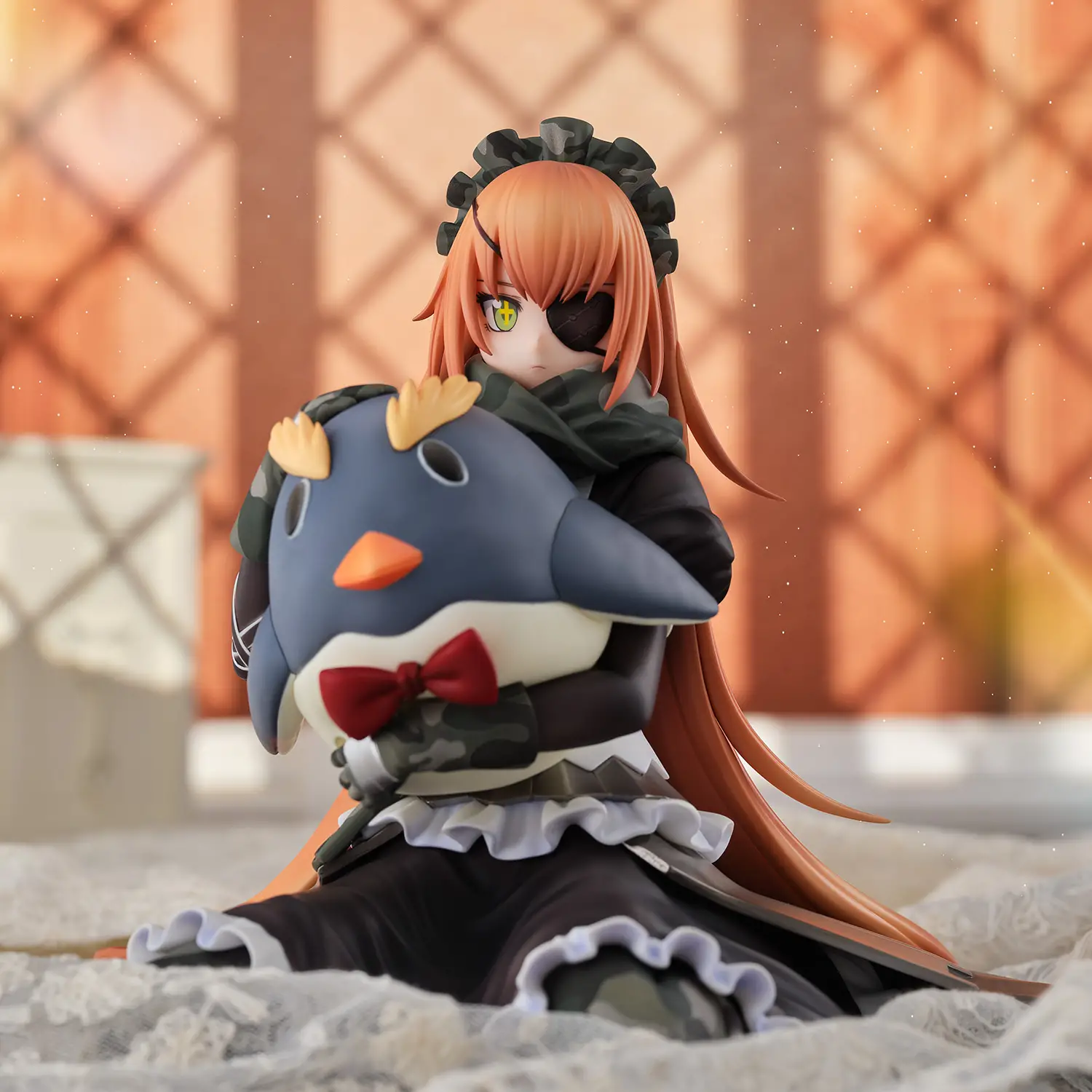 Figurine CZ2128 Delta d'Overlord par Union Creative, échelle 1/6, tenue de combat-maid avec peluche